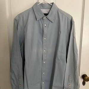 Rag & Bone light chambray button down